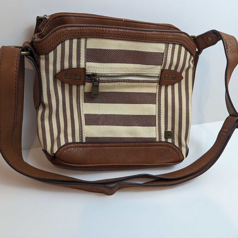 b.o.c. Striped Crossbody Bag